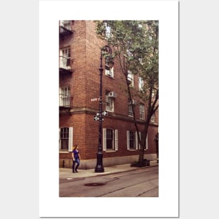 West Village Street Manhattan New York City Posters and Art